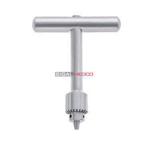 Stainless Steel Manual T Handle <b>Hand</b> <b>Drill</b> Jacobs Chuck Orthopedic Bone <b>Drill</b> High Quality Surgical Instrument Set Professional - Product Image 2