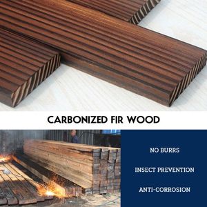 Fontana a Cascata in Legno a 2 Livelli per Esterni con Pompa, Elegante Decorazione da Giardino - Product Image 3