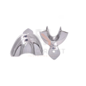 Bandeja de Impresión Dental Triple de Acero Inoxidable para Registro Preciso del Mordisco por SurgiRight - Product Image 3