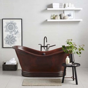อ่างอาบน้ำแบบลอยตัวสุดหรูที่กำลังเป็นที่นิยมสำหรับการออกแบบห้องน้ำสไตล์โมเดิร์นเฮอริเทจ - Product Image 1