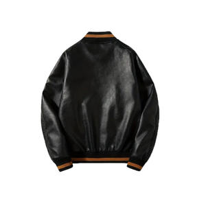 Chaqueta Universitaria Personalizada 2026 para Hombre, Chaqueta Deportiva Transpirable de Béisbol, Chaqueta Escolar con Letras, Uniforme Escolar OEM - Product Image 2