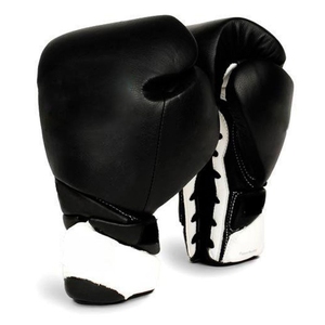 Gants de boxe en gros en cuir PU respirant avec fermeture pour l'entraînement – Noir, Rouge, Jaune - Product Image 3