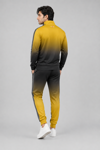 Ensemble de survêtement d'hiver pour hommes, personnalisable par sublimation, avec design imprimé intégral, tissu respirant, design 2-en-1, doublure polaire - Product Image 2
