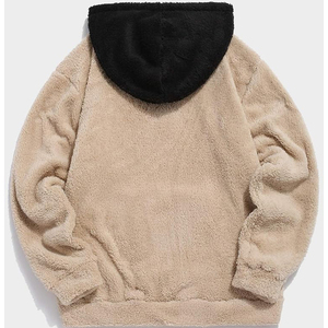High Quality Custom Logo <b>Thick</b> <b>Fleece</b> Hoodie Heavyweight Manufacturers Wholesale Custom Winter Hoodies <b>Fleece</b> Men's - Product Image 1