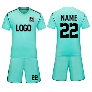 Ensemble de maillots de football personnalisés de haute qualité 2022, respirant, pour adultes unisexes, service OEM, vente en gros, football pas cher - Product Image 5