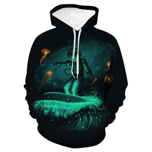 Sweat-shirts personnalisés pour hommes OEM/ODM, impression numérique 3D, soie Akatsuki, cyberpunk, grande taille, streetwear, sublimation, thème anime et comics - Product Image 4