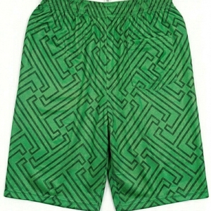 <b>Men</b> Polyester Sports <b>Shorts</b> Breathable Workout Training Running Gym Activewear <b>Shorts</b> For Fitness And Outdoor Use - Product Image 1