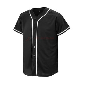 เสื้อเบสบอลดีไซน์ล่าสุด แขนสั้น ขายส่ง โพลีเอสเตอร์ 100% ระบายอากาศได้ดี มีสไตล์ บริการ OEM พร้อมรับผลิตทุกสี ทุกแบบ - Product Image 2