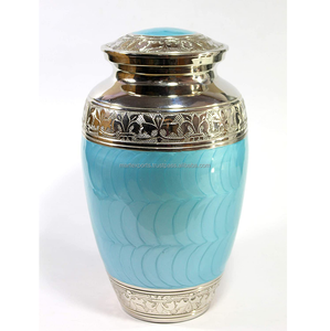 Handmade High Quality Adult Metal Cremation Urn Unique American Style <b>Memorial</b> <b>Keepsake</b> for Ashes Custom Funeral Supplies - Product Image 5
