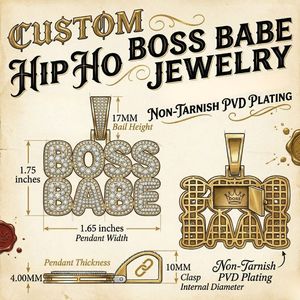 Cuban Link Necklace Gold Plated Custom Ladies Non Tarnish Hip Hop - Product Image 6