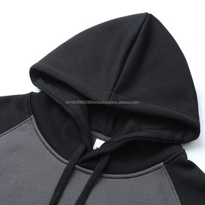 Nouveau Design Couleur Contraste Sweat À Capuche Personnalisé Brodé Deux Tons Hoodies Tye Dye Hoodie - Product Image 3