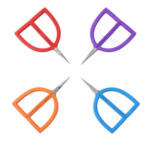 Custom Black Embroidery <b>Scissors</b> Stainless Steel Fine Point Thread Cutting <b>Sewing</b> Craft Tool - Product Image 6