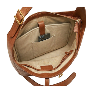 รอยา เลดี้กระเป๋าหนังแท้สำหรับสำนักงาน กระเป๋าโฮโบ กันน้ำ ความจุ 7 กก. หรูหรา ทันสมัย ​​กระเป๋าสะพายไหล่ กระเป๋าถือสำหรับทำงานทุกวัน - Product Image 6