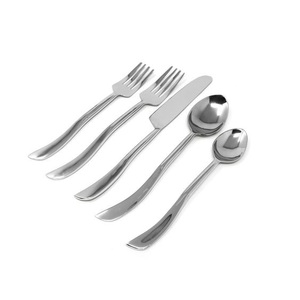 Couverts en métal Prestige : Compagnon de table familial conçu pour une hospitalité élégante avec une présentation décorative moderne - Product Image 5