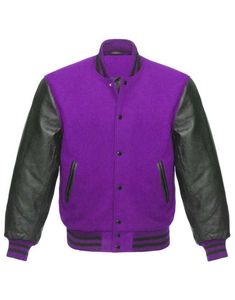 Blouson universitaire unisexe noir personnalisé de haute qualité, vierge, en patchwork, en laine coupe-vent, avec patchs SAMMY WEARS, vente en gros - Product Image 3