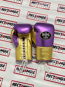Gants de boxe professionnels de haute qualité en cuir véritable, marque No Boxing No Life, impression personnalisée, No Boxing No Life, entraînement de combat - Product Image 3