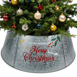 Christmas <b>Tree</b> Collar Set of 2 Christmas <b>Tree</b> Base Cover Christmas <b>Trees</b> <b>Stand</b> Concealer for Living Room Home Holiday Decoration - Product Image 5