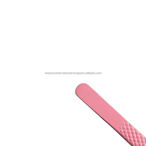 <b>Professional</b> Women's Stainless Steel Eyebrow Extension Eyelash Tweezers Pointed Volume Fiber Beauty Tool Specialist Manufacturer - Product Image 3