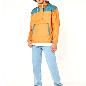 Chaqueta Cortavientos Personalizada con Capucha, Impermeable, Transpirable, para Exteriores, Unisex, Informal, de Invierno, Estilo Urbano, en Varios Colores - Product Image 2