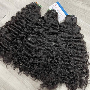 Ofertas Increíbles, Extensiones de Cabello 100% Vietnamita, Negro, Rizado Birmano, Cabello Virgen en Trama, Sin Enredos, Sin Caída - Product Image 2