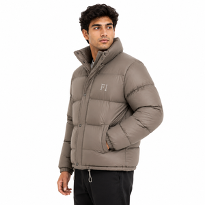 Chaqueta Casual Acolchada para Hombre, para Viajes al Aire Libre y Uso Diario, Chaqueta de Invierno con Cuello Alto y Diseño Acolchado, OEM - Product Image 2