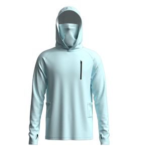 Camisas de Pesca con Capucha y Manga Larga para Hombre, Transpirables, con Logotipo Personalizado, 100% Poliéster, Impresión por Sublimación - Product Image 4