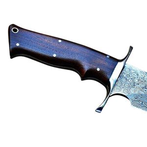 Couteau de chasse extérieur personnalisé en gros, lame fixe, outils de survie et de camping EDC, fabricant OEM, acier de haute qualité - Product Image 4