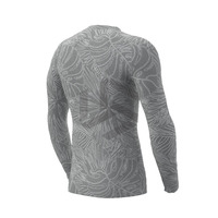 T-shirt de compression homme de qualité supérieure à prix abordable – Moulant, extensible, écologique, anti-UV, respirant, pour le fitness et la protection corporelle