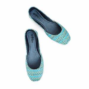 Ferozy Khusa EC8531 Chaussures plates élégantes pour femme - Product Image 1