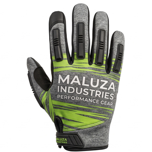 Gants de travail mécaniciens résistants à l'huile MALUZA INDUSTRIES, antidérapants, avec grip rembourré, respirants, en polyester élastique - Product Image 1