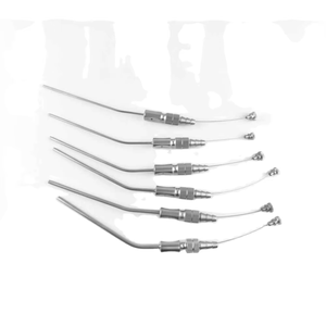 Tube d'aspiration chirurgical dentaire DIVIED INTERNATIONAL CE Frazier en acier inoxydable, collecteur d'os manuel haute efficacité - Product Image 6