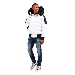 Veste matelassée confortable avec logo personnalisé, nouvelle collection d'hiver, pour homme, style varsity, avec fermeture éclair, qualité supérieure - Product Image 4