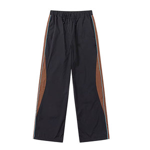 Vente en gros de pantalons coupe-vent décontractés pour hommes avec logo personnalisé, légers, coupe-vent, séchage rapide, pour l'entraînement sportif - Product Image 1