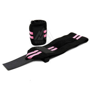 สายรัดข้อมือยกน้ำหนักคุณภาพพรีเมียม พร้อมที่รองฝ่ามือ สำหรับผู้ชาย คุณภาพสูง - Product Image 2