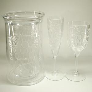 กระติกน้ำแข็งอะคริลิคเก็บความเย็นลายองุ่น - Product Image 6