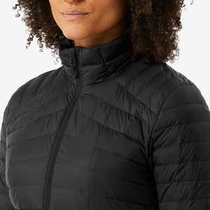 Chaqueta de Invierno Acolchada con Capucha para Mujer, Diseño Moderno y Cálido, Abrigo para Exteriores para Adultos, Suministro de Fábrica - Product Image 4
