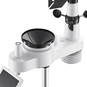 Estación Meteorológica Inalámbrica 7 en 1 con Pantalla TFT de 7 Pulgadas, Energía Solar, Sensor Exterior, Pluviómetro Interior/Exterior - Product Image 4