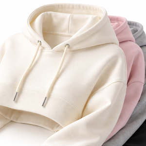 Sudaderas Cortas para Mujer al por Mayor - Diseños Elegantes Disponibles |   Fabricante OEM Personalizado al por Mayor - Product Image 4