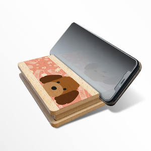 Soporte Amplificador de Teléfono Inalámbrico de Madera con Diseño Personalizado de Perro, Soporte Portátil para Celular con Difusor de Aceites Esenciales - Product Image 4