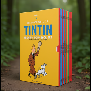ชุดหนังสือทินตินปกอ่อนแบบกล่องพรีเมียม บริการพิมพ์หนังสือ - Product Image 3
