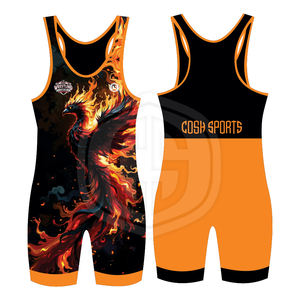 Nuevo Diseño de Primera Calidad, Singlet de Lucha Libre para Hombres y Mujeres, Ropa de Lucha de Alta Calidad, Singlet de Lucha Libre Sublimado en Oferta - Product Image 2