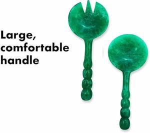 ชุดช้อนส้อมเรซิ่นราคาสุดคุ้ม ช้อนสลัดขนาดใหญ่และส้อม ชุดอาหารเย็น ช้อนสำหรับอาหารเสริม ใช้ในบ้านและโรงแรม - Product Image 4