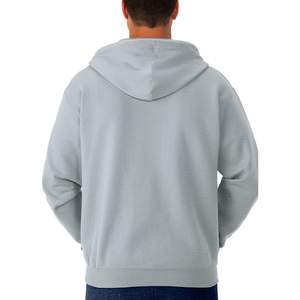 Las Mejores Sudaderas con Capucha para Hombre con Cierre, Logotipo Personalizado, Transpirables, de Secado Rápido, de Poliéster y Algodón, en Venta, MOQ Bajo - Product Image 2