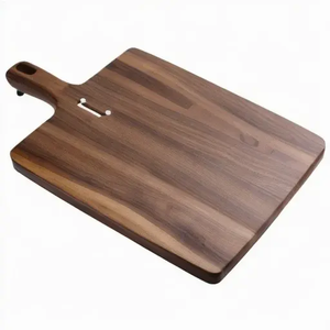 Planche à découper en bois de haute qualité, style rustique, en acacia, hêtre, noyer, olive, chêne, teck, best-seller pour la cuisine - Product Image 1