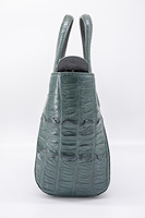 Sac à main pour femme Luxali en cuir véritable, forme enveloppe, imperméable, écologique, durable, fermeture à glissière