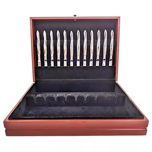 Caja Rectangular para Cuchillos de Lujo, Ecológica, con Logotipo Personalizado Grabado con Láser, al por Mayor, de MDF/Madera Contrachapada, Marca TPT - Product Image 4