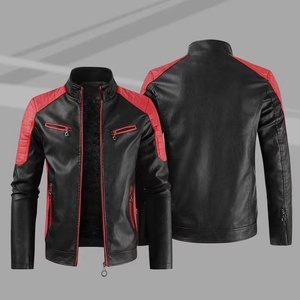 Chaqueta de Cuero para Motociclista al por Mayor, Premium, de Piel de Vaca, Resistente, Transpirable, de Poliéster, para Invierno, con Bordado - Product Image 2