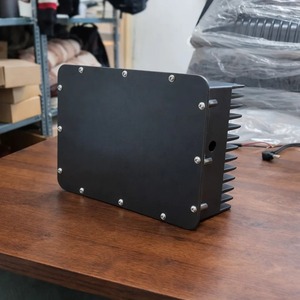 Caja de Batería de Aluminio Anodizado Negro IP65, Mecanizada por CNC, Disipación de Calor, Carga de Vehículos Eléctricos, SSR METALS - Product Image 3