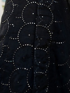 Conjunto de Lehenga Choli de Diseñador con Lentejuelas Negras para Boda, Elegante, para Ocasiones Especiales - Product Image 6