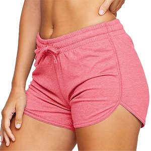 Shorts de sport personnalisés pour femmes, tissu léger, séchage rapide, taille à cordon, pour commandes en gros en ligne - Product Image 2
